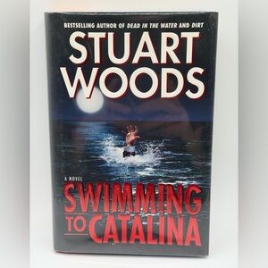 Swimming To Catalina: A Novel by Stuart Woods (1998, Hardcover Book) 1st Edition